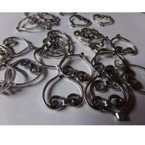 Heart Shape Tibetan Style Bead Frames